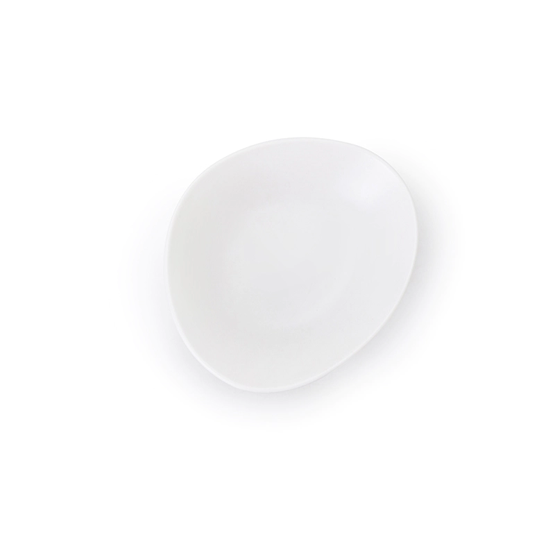 new stylish restaurant ceramic plates dishes matt white cobblestone dinner dish