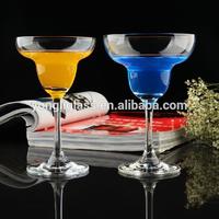 Hot selling product lead-free crystal martini cocktail glass goblet