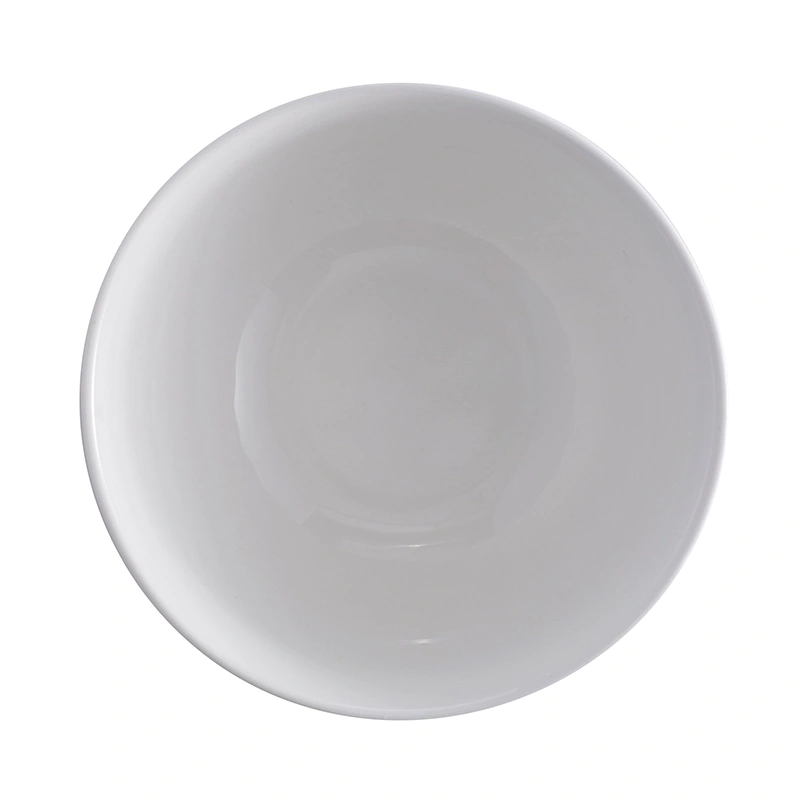 Factory Prices 8.25 Inch White Food Bowl, High Quality Customize Restaurant Ceramic Soup Bowl