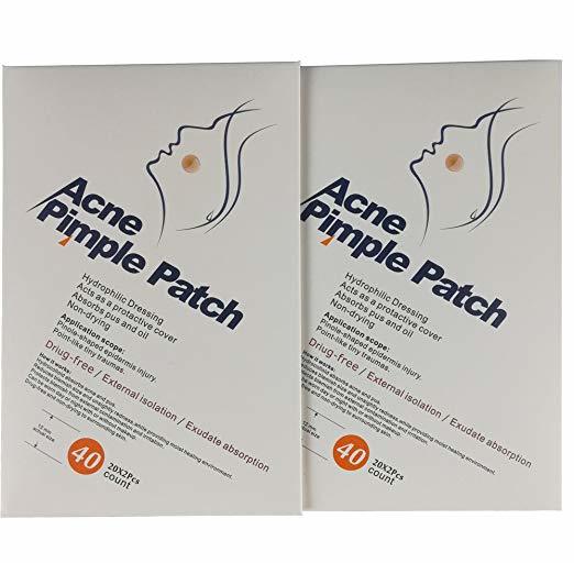 Pimple Master Patch Hydrocolloidacne Acne Stickers 12mm 20*2 Pcs a Box Acne Dots Sticker