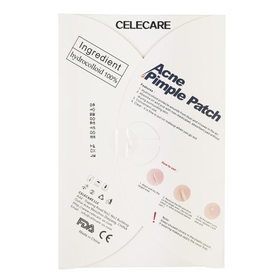 CELECARE Hydrocolloid Acne Stickers Acne Cover Patch 20 Count a Piece