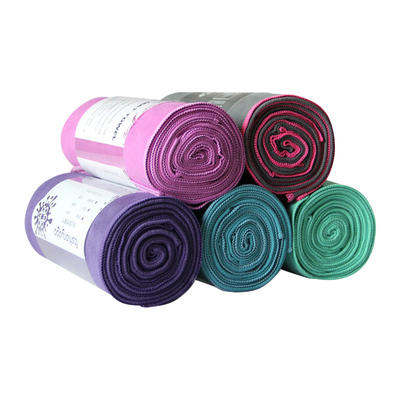 Custom logo Yoga Professional anti slip blanket solid color fitness mat washable and sweat absorbing yoga mat