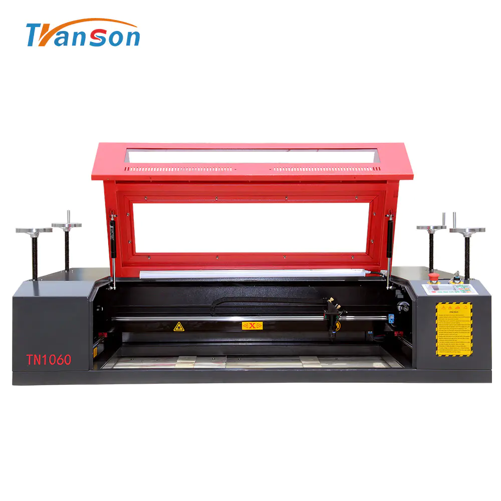 China best TS1060 Stone 100 watt co2 Laser Engraving Machine glass tube laser