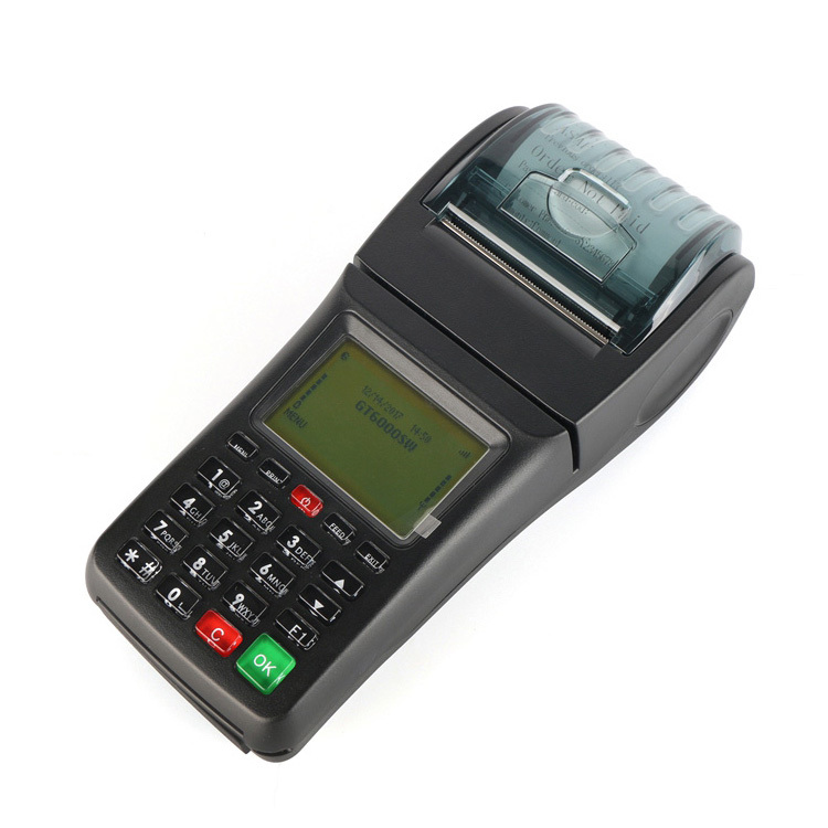 Portable Handheld Mobile Top Up Pos System with Thermal Vouchre Printer