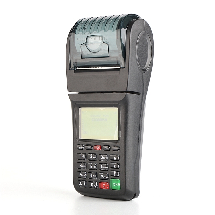 Handheld GPRS Wifi Ticket Printer Payment Terminal for Car Parking System