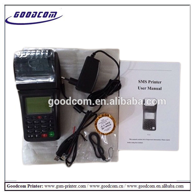 GOODCOM GT6000GW One SIM Card STK Supported GSM SMS Printer 3G wifi for Airtime Vending Vouchers and retail online shopping
