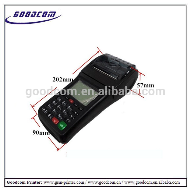 GOODCOM GT6000SW Wifi handheld pos terminal pos device for restaurant ordering machine