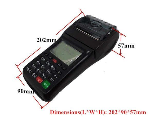 3G Mobile Receipt Printer GT6000G with Built in POS System for Restaurant/Bill Payment/Lottery etc