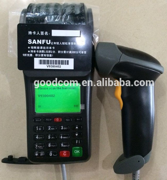 Mobile GPRS /WIFI thermal Receipt Printer for Bill Payment , Electric charge, Gas charge,etc..