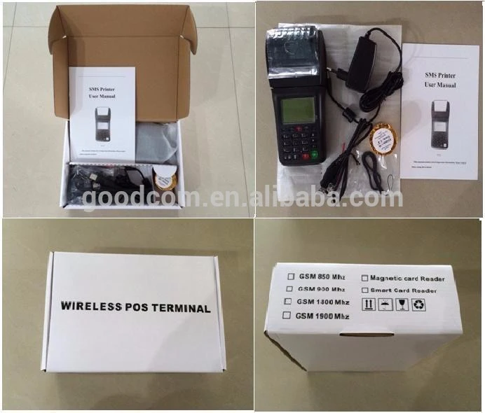 GOODCOM GT6000SW Wifi handheld pos terminal pos device for restaurant ordering machine
