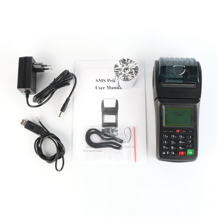 Factory SIM Card WIFI Bet pos Hand held smart terminal with printer