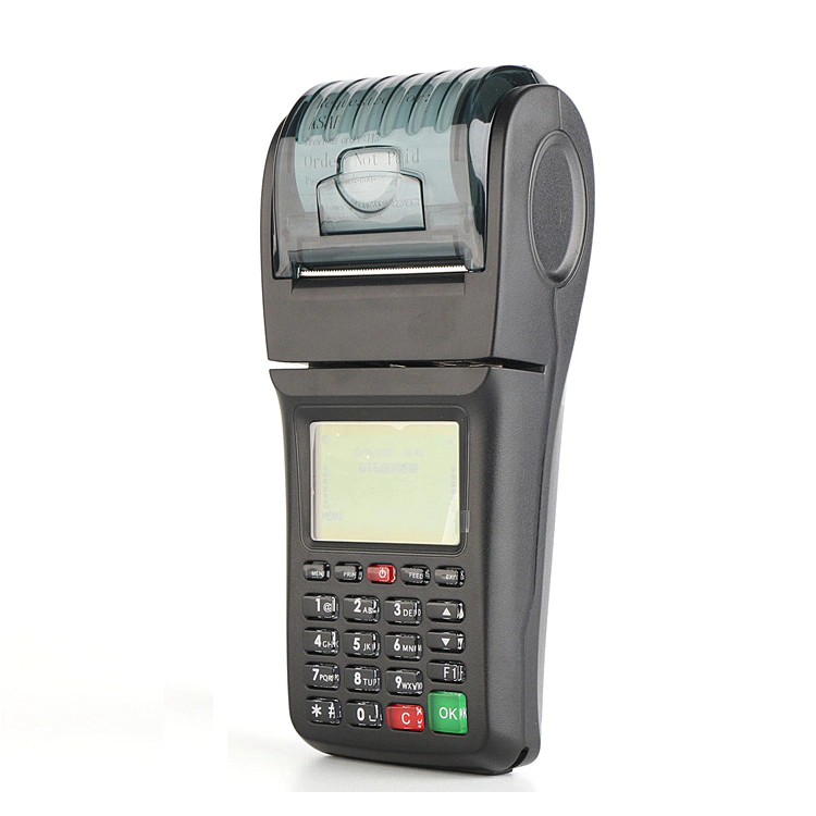 Handheld Bus Ticket Booking Machine Supports SMS GPRS WiFi Connectivities