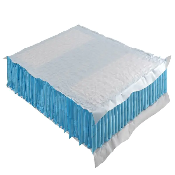 PP Nonwoven spring pocket perforated Fabric for Mattress