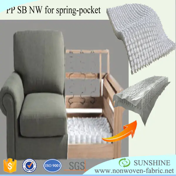 Nonwoven fabric / spring pocket /bed /mattress