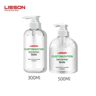 7 days delivery time 30-1000ml OEM sanitizer cream lotion gel plastic airless pump bottle