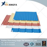 sheet roof tiles/roman style roof tile/decoration pvc plastic roof tile