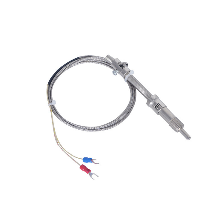 Factory Price Wholesale China Manufacturer K/J/N TypeSpring Thermocouple with Metal Shielding Wire