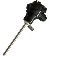 WZP-131 PT100 6*150mm SS316 probe thermal resistance with bakelite thermocouple head special for food industry