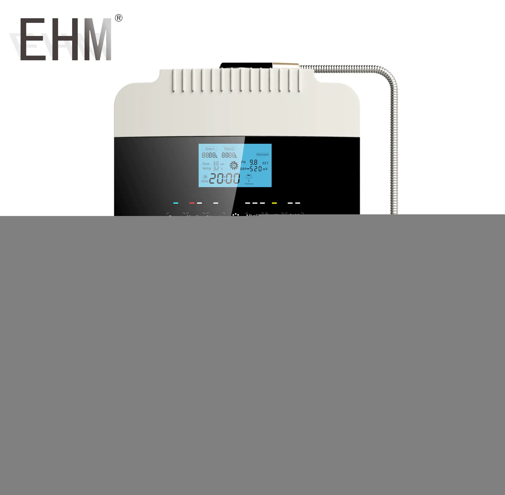 EHM 929 Alkline Machine Alkaline Water Ionizer with 8 plates