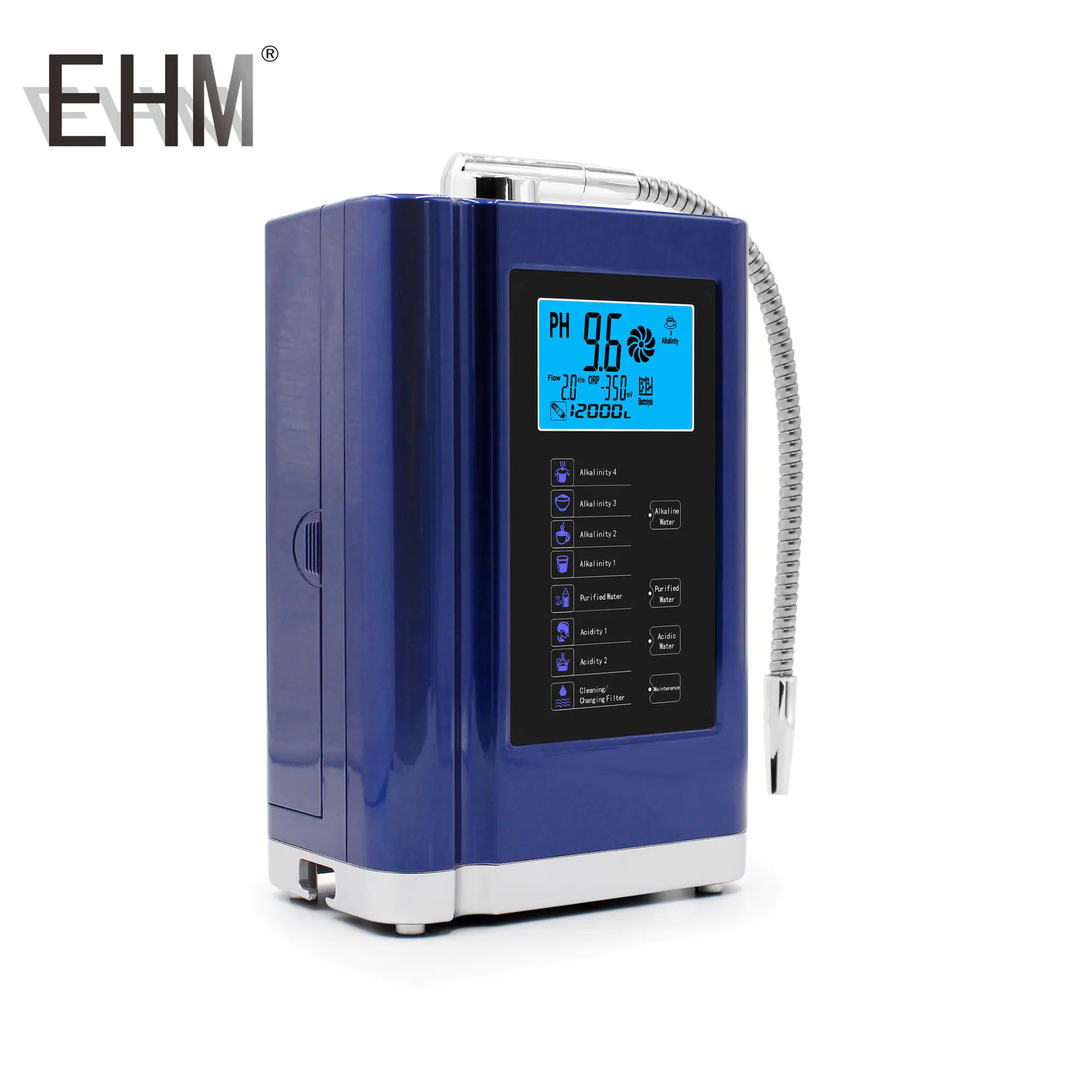 EHM Alkalize Device Alkaline Ionized Water Machine