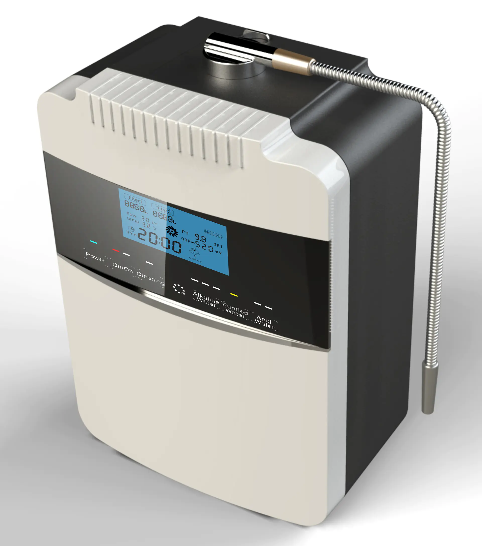 EHM 8 plates ionized alkaline water machine