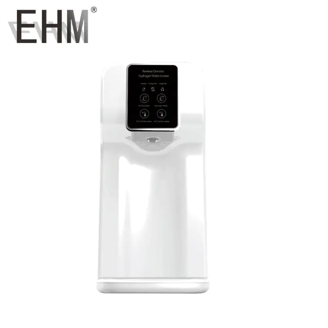 portable home drinking reverse osmosis RO system machine hydrogen-rich water ionizer EHM-839