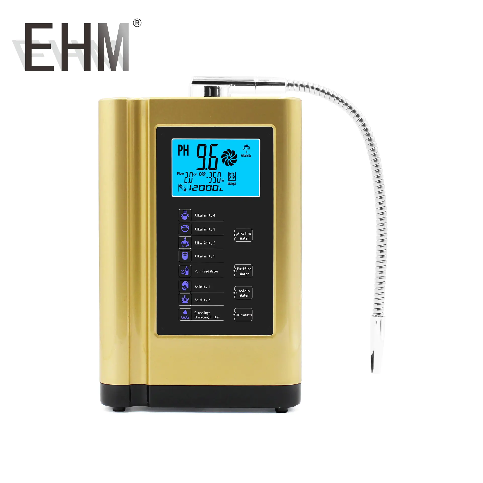 EHM Group Electrolyzed Generator Water Ion Machine