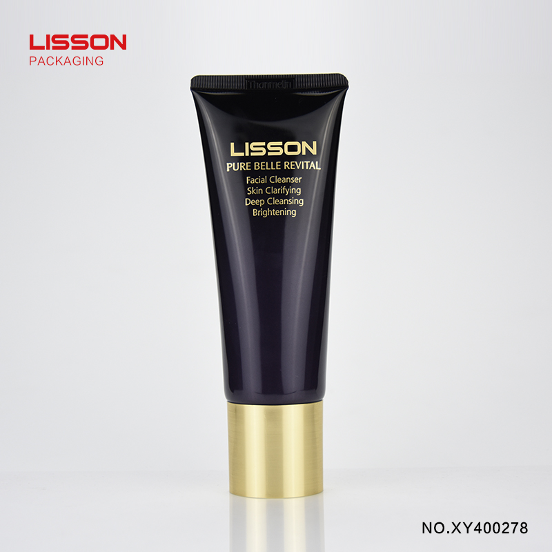 Envase de envase de crema limpiadora y limpiador facial de 100 ml.