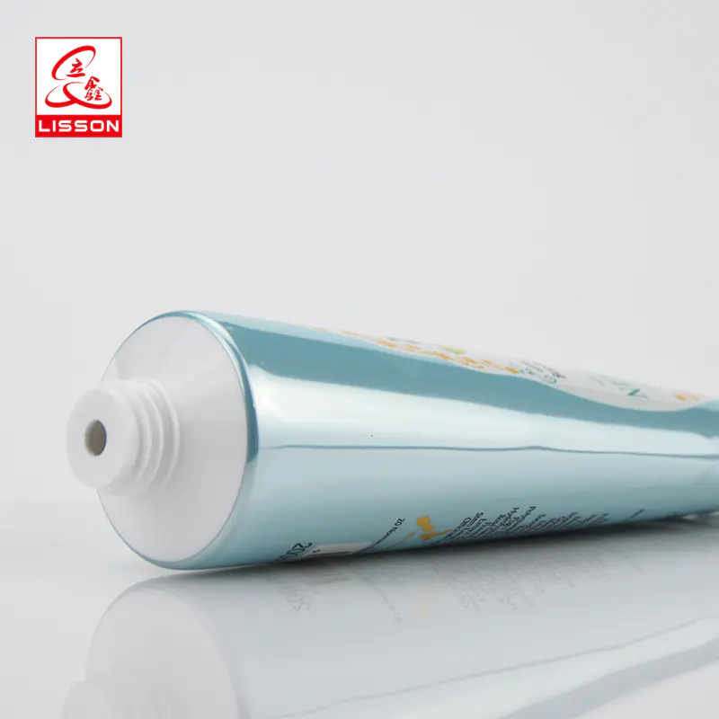 Luxurious Palace Royal Tube Packaging With Flip Top Cap For Cosmetic Cream