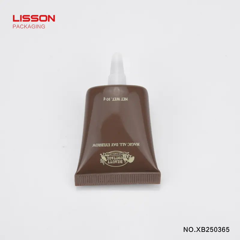 3ml eco-friendly PE skincare needle nose packaging tube with screw cap