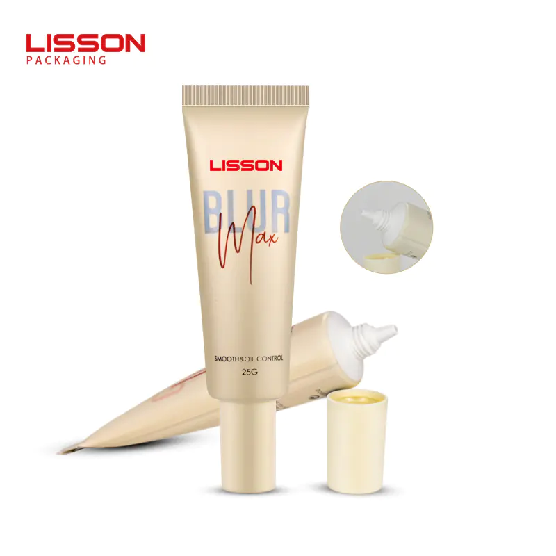 OEM 12 ml empty makeup cosmetic BB cream tube packaging for primer base cream
