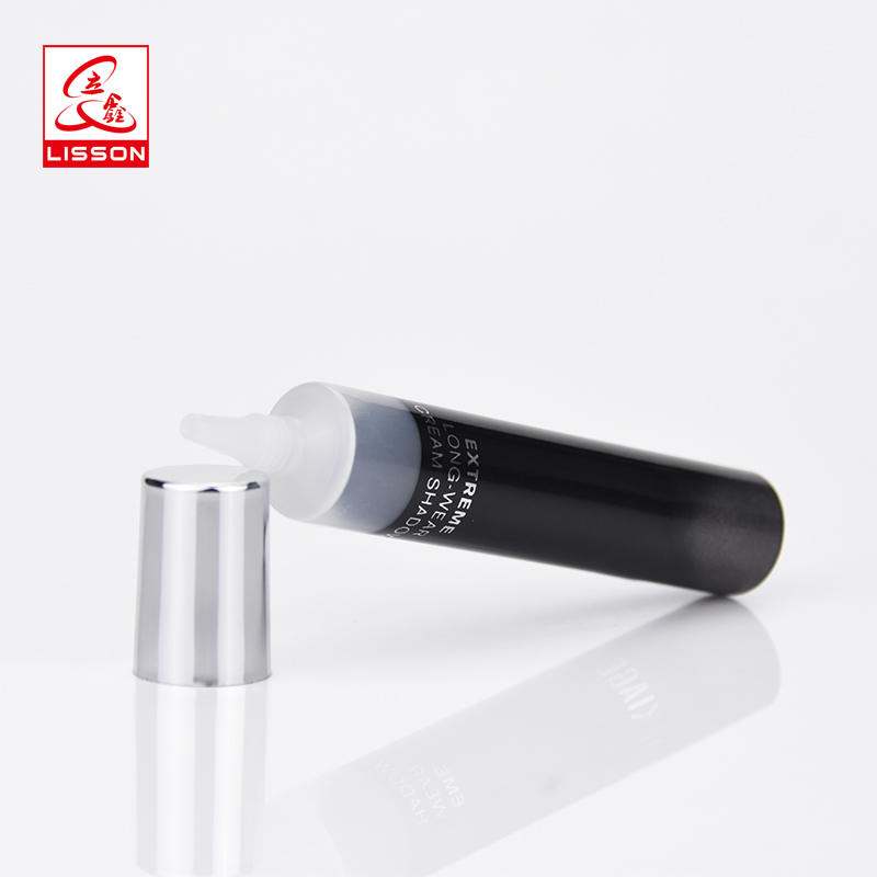 Hot sale cosmetics packaging clear plastic essence cream tube
