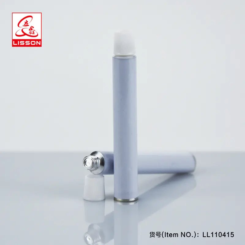 D11 collapsible pharmaceutical aluminum tube cream tubes packaging for toothpaste