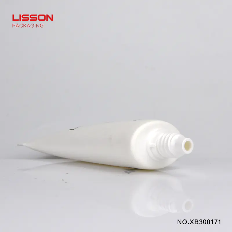 OEM 5 Layer CO-EX oval screw cap 30ml cosmetic bb cream sunscreen tube packaging