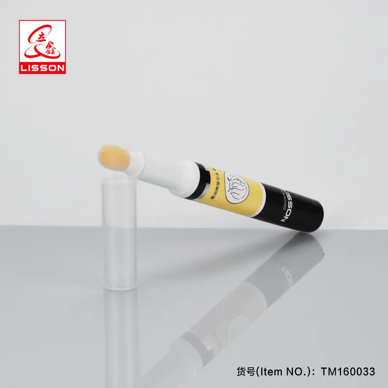 soft sponge head tube for make up concealer tubes packaging