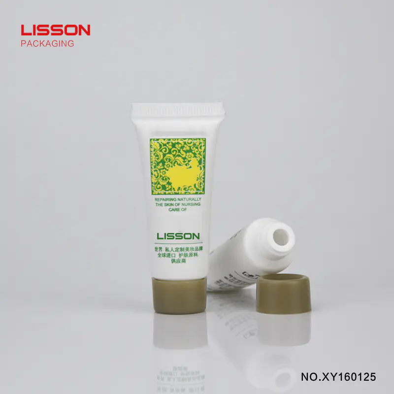 5ml Empty custom Cosmetic Plastic skincare Tube Packaging With Screw Cap
