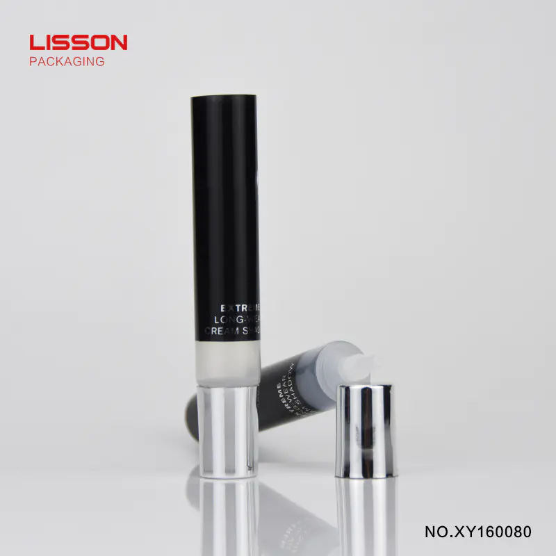 10ml empty skincareplastic cosmetic tube with nozzle screw cap