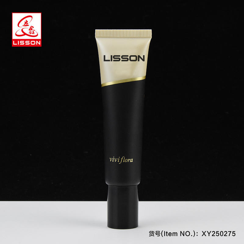 empty custom cosmetic plastic lotion tube packaging for cream with special screw cap