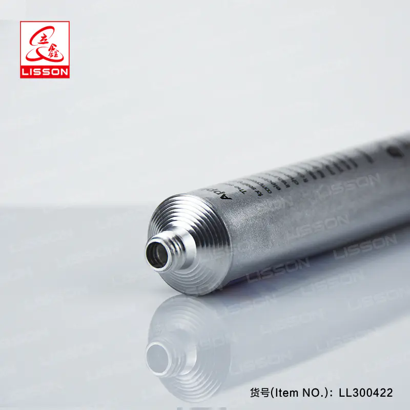 High Quality Collapsible Aluminum Packaging Tube With Screw Cap
