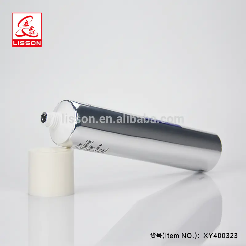 Colored Cosmetic Plastic Soft Tube With Special Design Screw Cap