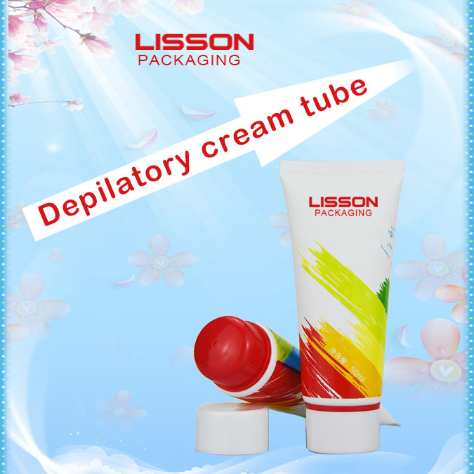 60ml empty Depilatory cream tube packaging for skincare/deodorant