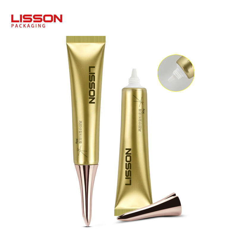 Wholesale Manufacturer Luxury Looking Cosmetic Plastic cream Tube Packaging With Flip Top Cap