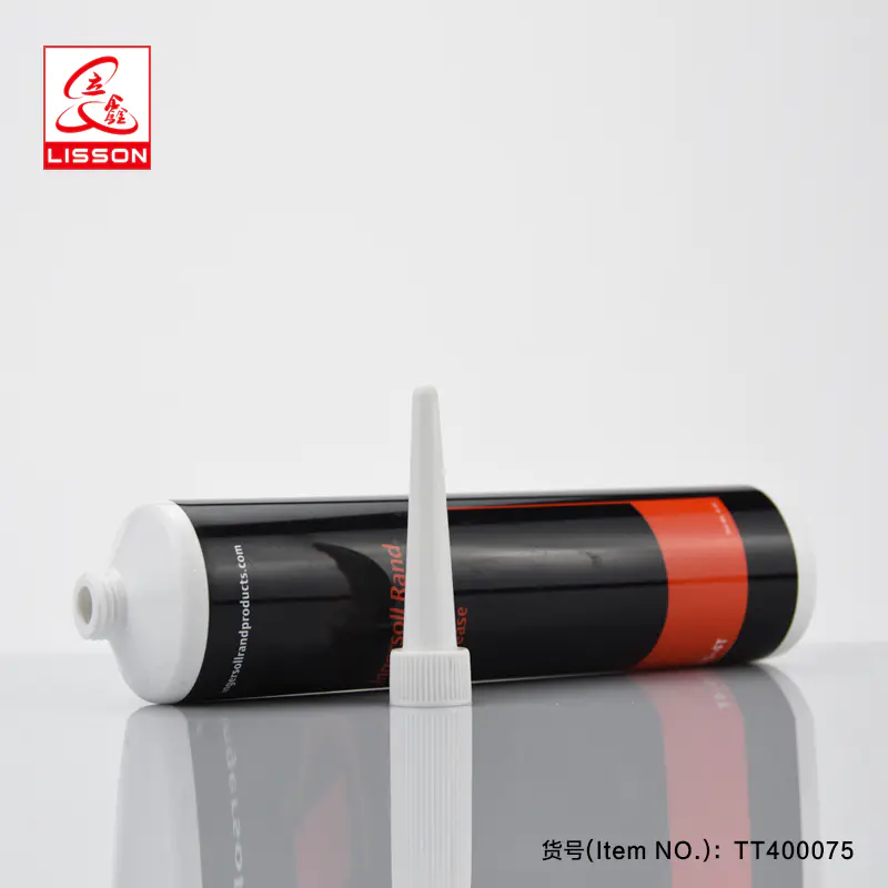 D40mm 120ml Empty Machine Oil Container Plastic Packaging Tube With Long Nozzle Cap