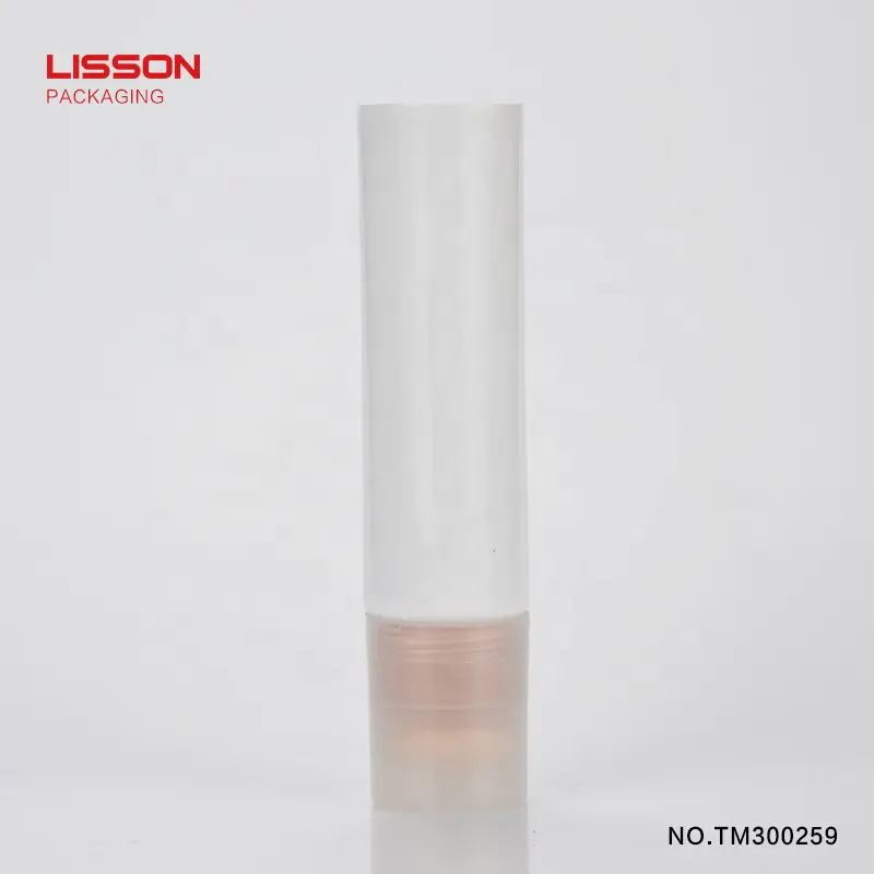 new design cosmetic BB foundation cream tube,cosmetic packaging tube with sponge applicator