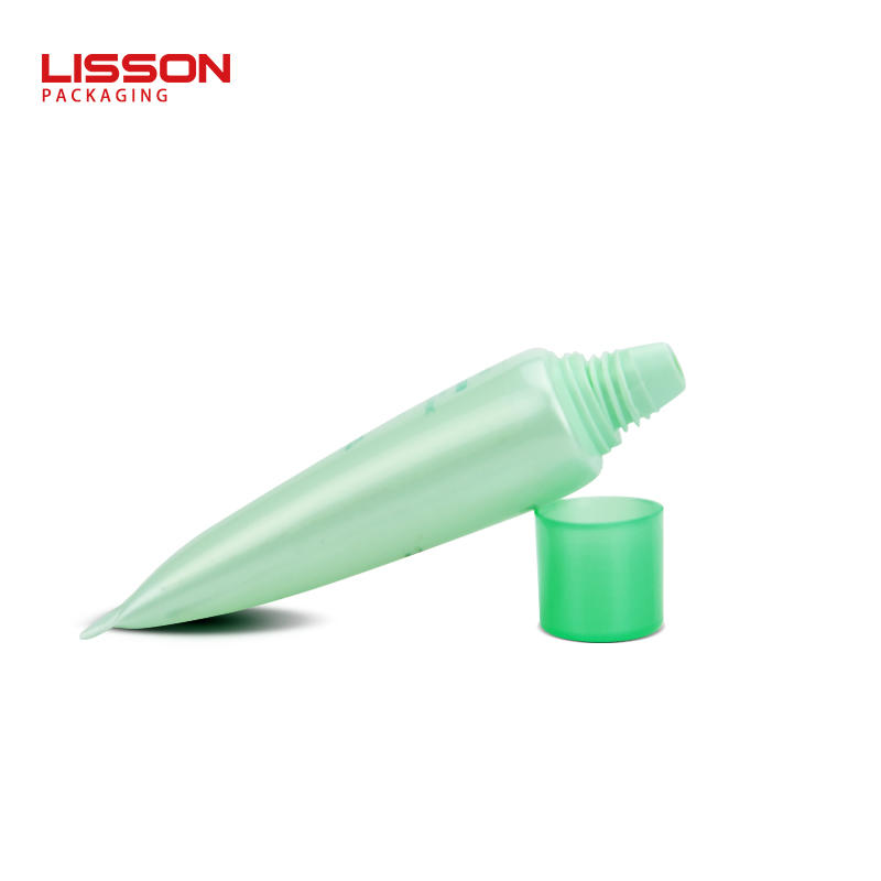 35ml Colored PE Hand Cream/Sunscreen Cream Container Soft Cosmetic Plastic Tube With Oval Screw Cap