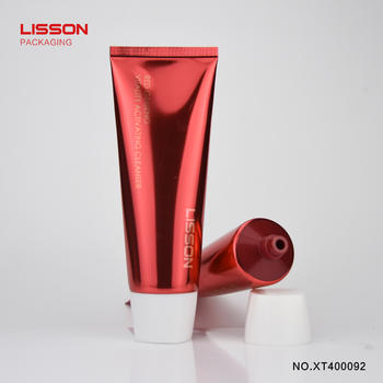 Hot sale japan cosmetic packaging square plastic tube for skin care