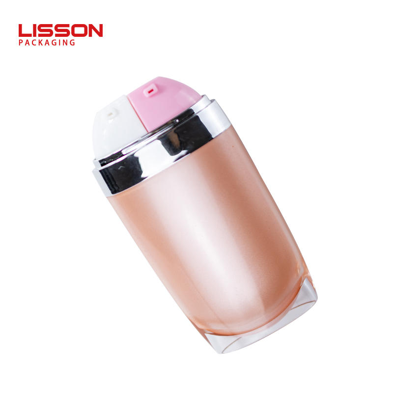 20ml wholesale cosmetic containers dual chamber airless plastic bottle