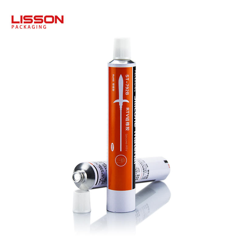 D25mm eco-friendly aluminum squeeze skincare packaging tube