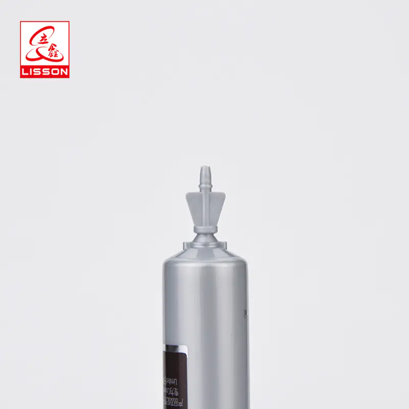 10ml twist-off cosmetic plastic packaging tube with flexible cap