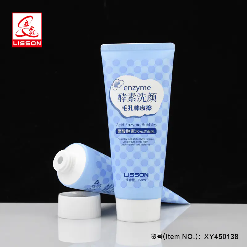 EmptyCosmetic Plastic cream Tube Packaging For body & face